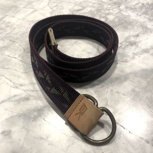 EK woven belt Southwest print with diamonds